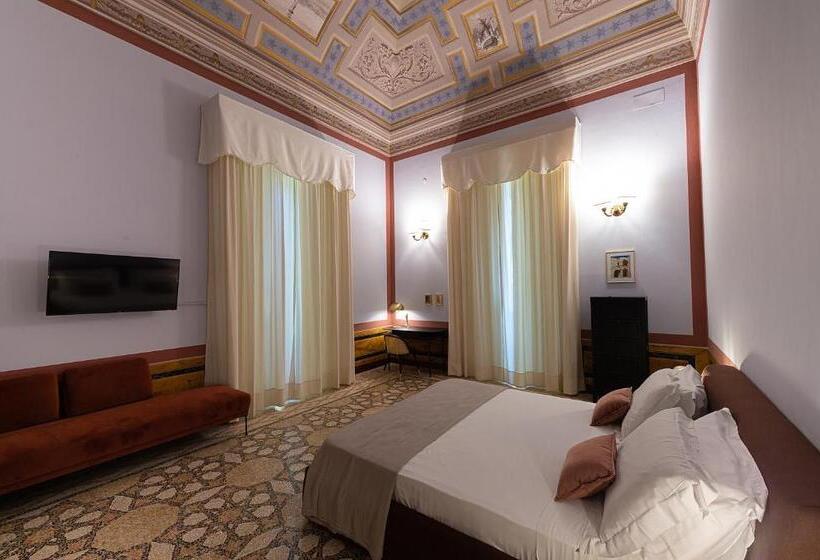 חדר דחוקס עם מיטת קינג, Palazzo Francesco Grassi