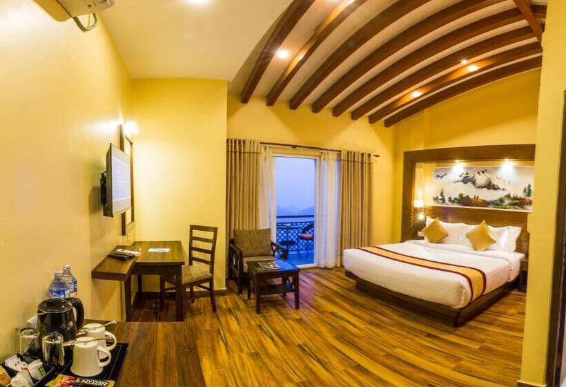 اتاق استاندارد با تخت بزرگ, Himalaya Drishya Resort