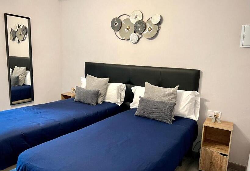 스탠다드 룸 킹사이즈 침대, Hostal La Canonja