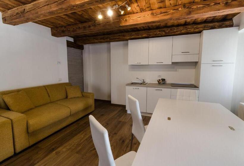 شقة غرفة نوم واحدة مزودة بشُرفة, Residence Il Muretto