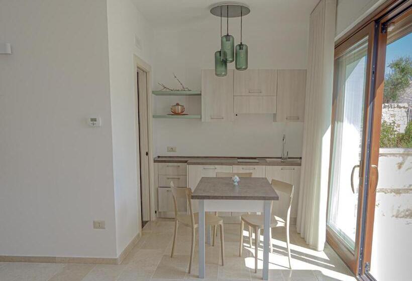 스탠다드 트리플 룸 가든 전망, Rifugio Di Puglia   Trulli & Dimore