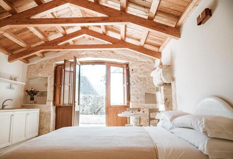 اتاق استاندارد با تخت بزرگ, Rifugio Di Puglia   Trulli & Dimore