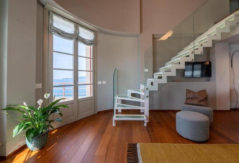 침실 1개 디럭스 아파트, Grand Hotel Torre Fara