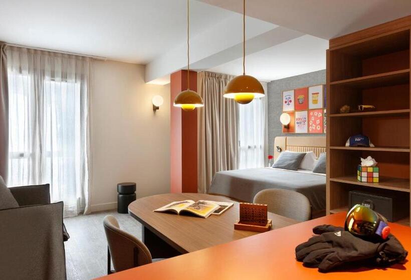 غرفة قياسية متصلة, Rockypop Flaine Hotel & Spa