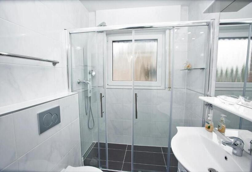 침실 1개 가든 전망 아파트, Gästehaus Am Vogelsang