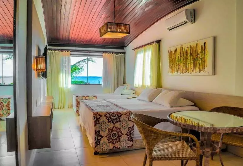 اتاق استاندارد سه تخته با بالکن, Serrambi Resort