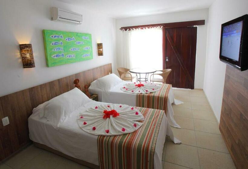 חדר סטנדרט לשלושה עם מרפסת, Serrambi Resort