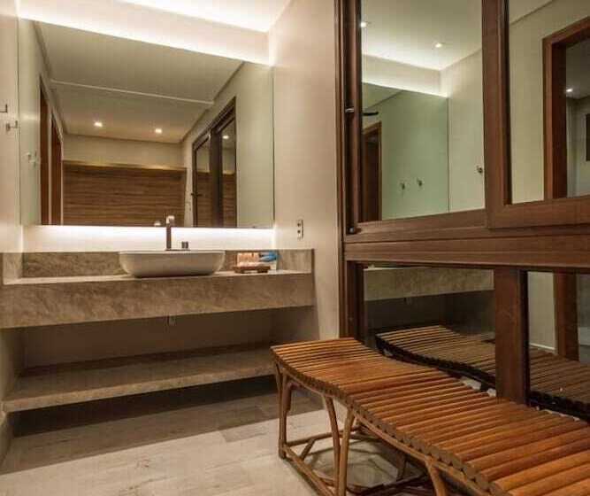 וילה עם חדר שינה אחד ובריכת שחיה, Serrambi Resort