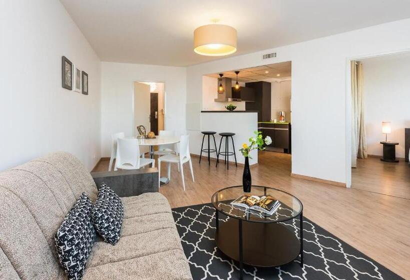 Апартаменты 1 Спальня, Ténéo Apparthotel Talence