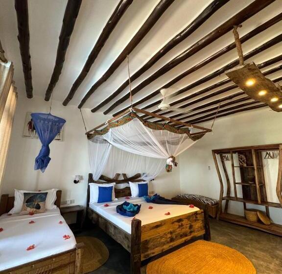 ویلای 2 خوابه با چشمانداز دریا, Bitcoin Beach Hotel Zanzibar