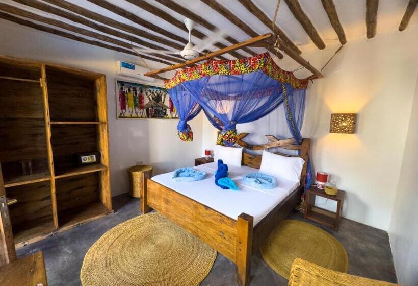 اتاق لوکس با چشمانداز استخر, Bitcoin Beach Hotel Zanzibar