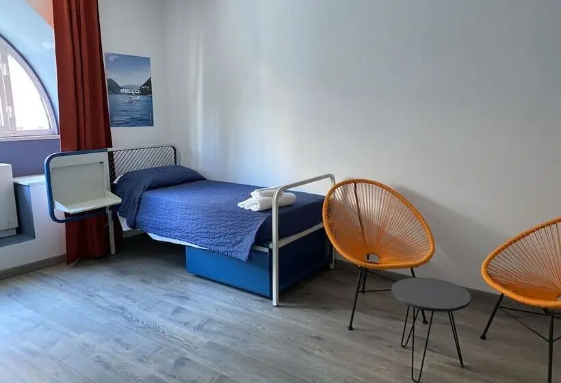 اتاق استاندارد یک نفره, Ostello Bello Genova