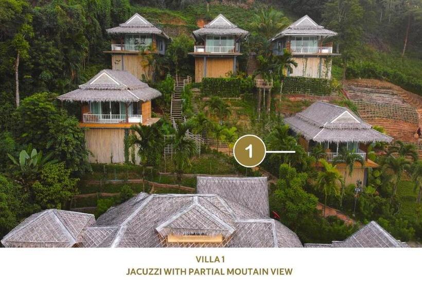 빌라 침실 1개, Baan Phuvara Retreat   Romantic Jacuzzi Mountain View Villas