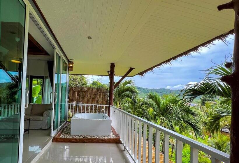 빌라 침실 1개, Baan Phuvara Retreat   Romantic Jacuzzi Mountain View Villas