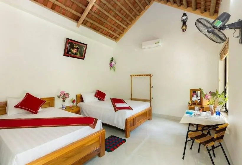 اتاق خانوادگی با چشم‌انداز باغ, Tam Coc Lotus Flower Homestay