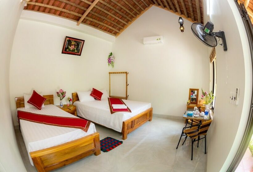 اتاق خانوادگی با چشمانداز باغ, Tam Coc Lotus Flower Homestay