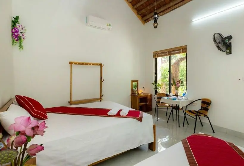 اتاق خانوادگی با چشم‌انداز باغ, Tam Coc Lotus Flower Homestay
