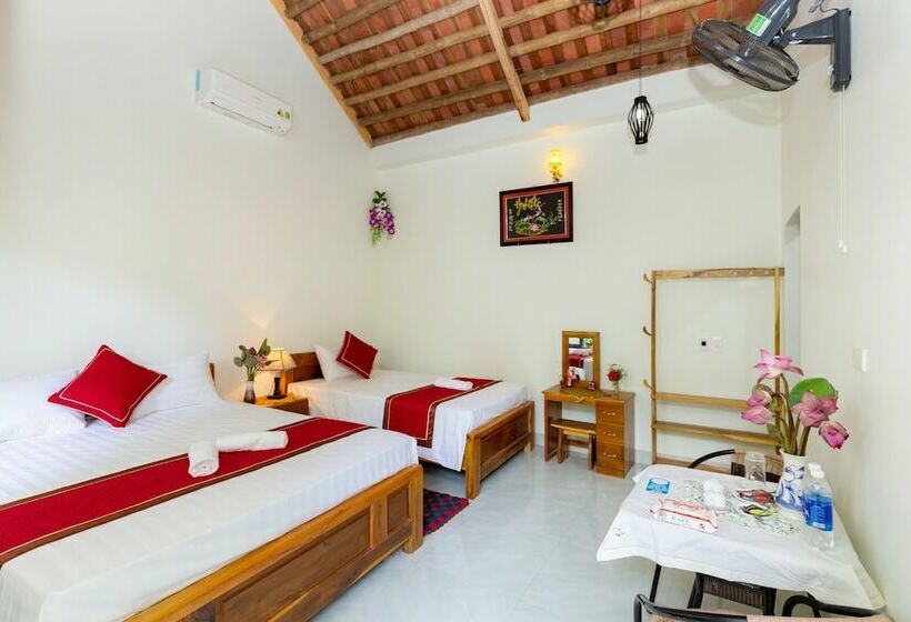 اتاق خانوادگی با چشمانداز باغ, Tam Coc Lotus Flower Homestay