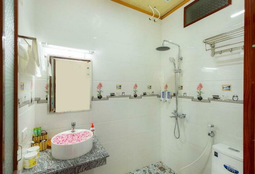 اتاق خانوادگی با چشمانداز باغ, Tam Coc Lotus Flower Homestay