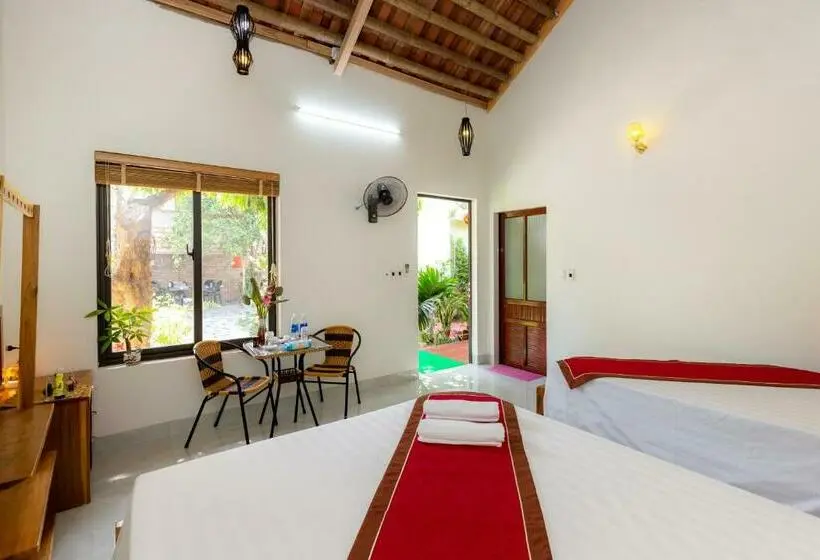 اتاق استاندارد با چشم‌انداز باغ, Tam Coc Lotus Flower Homestay