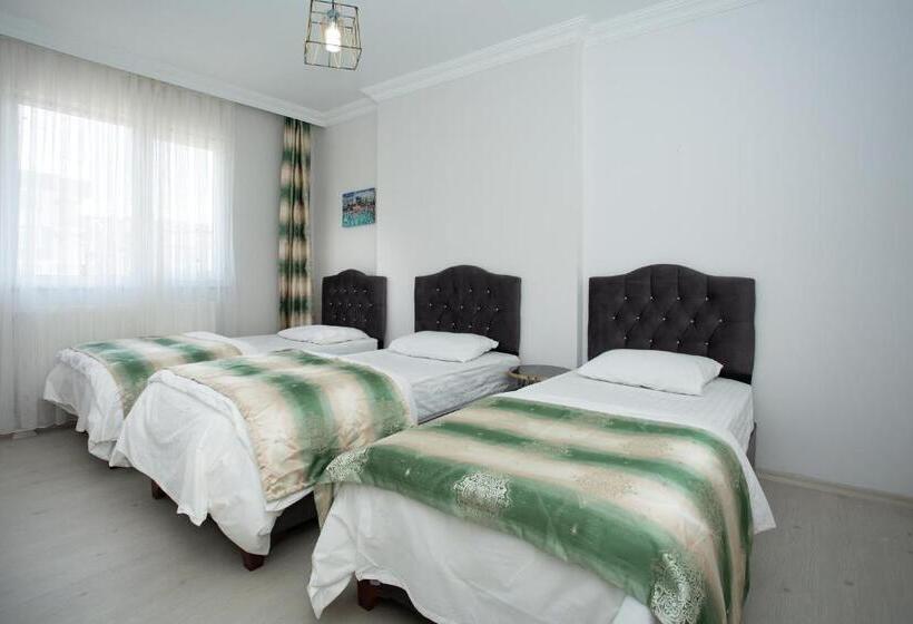 آپارتمان 1 خوابه با تراس, Leena Suites