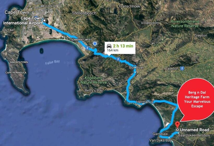 شاليه غرفة نوم واحدة, Berg N Dal Heritage Farm