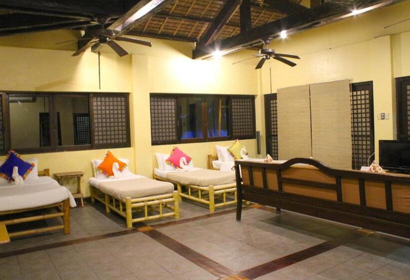 家庭间侧面带海景, Nabulao Beach And Dive Resort