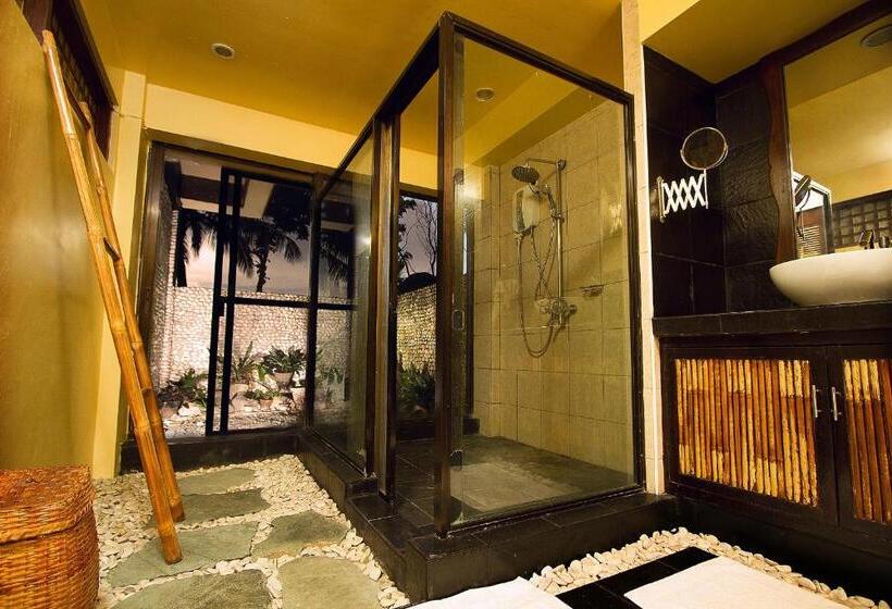 带大床的套房, Nabulao Beach And Dive Resort