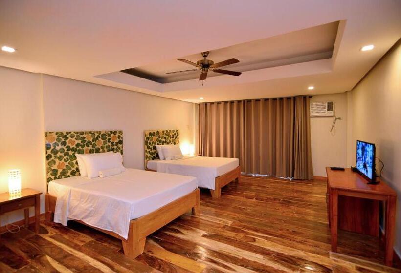 带露台的套间, Nabulao Beach And Dive Resort