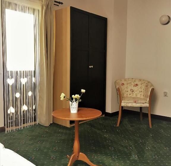 キングサイドベッドのスタンダードワンルーム, Pension Valentina