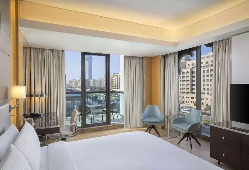 اتاق استاندارد با تخت دوبل, Hilton Dubai Palm Jumeirah