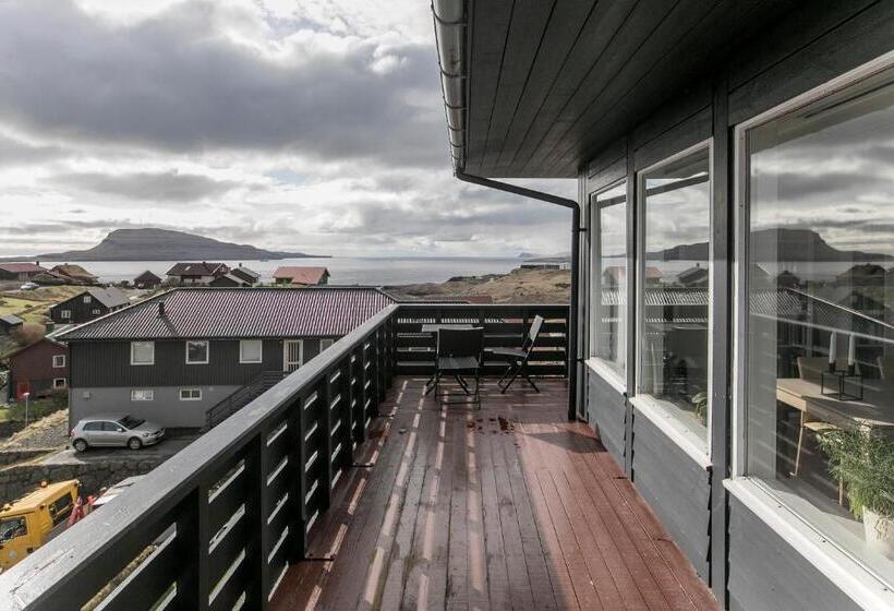 חדר סטנדרט חדר אמבטיה משותף, Faroeguide