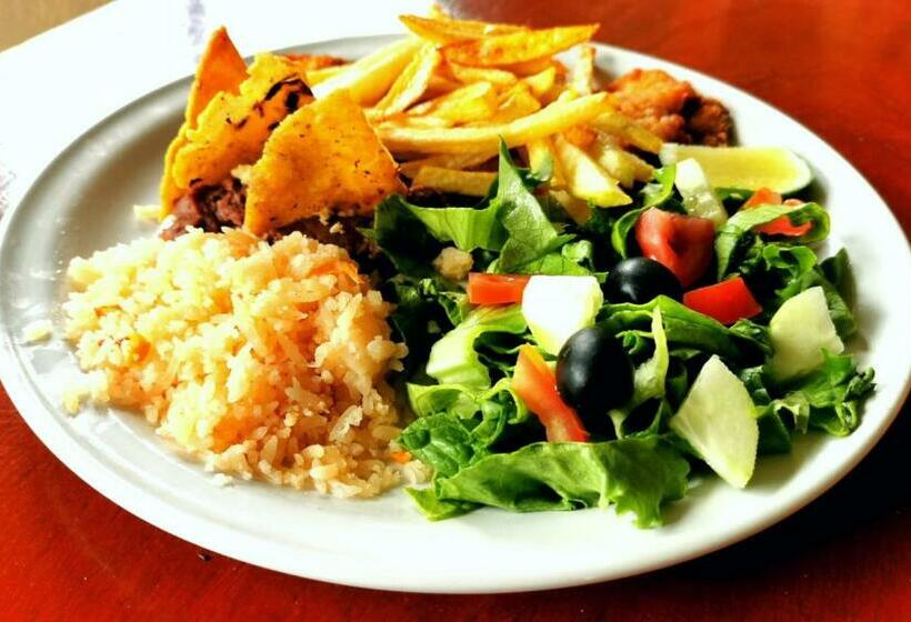 带2个双人床的标准工作室, Cabañas Camino Real