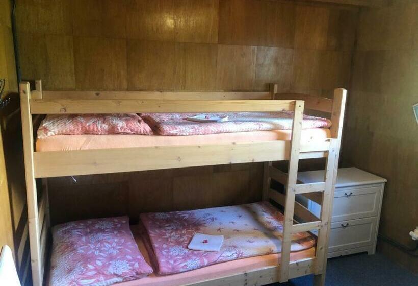 バスルーム共同エコノミー4人部屋, Turistická Chata Pláně