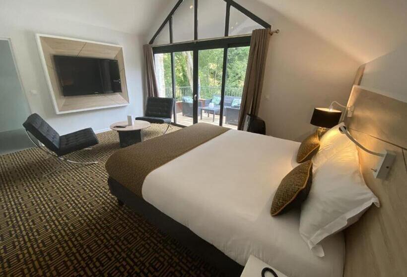 סוויטה עם מרפסת, Le Moulin Des Marais