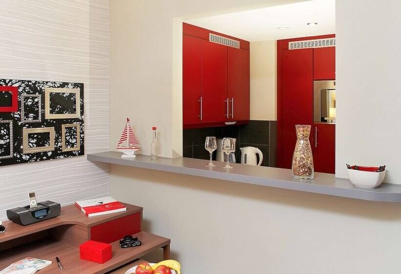 Апартаменты 1 Спальня, Aparthotel Adagio Muenchen City