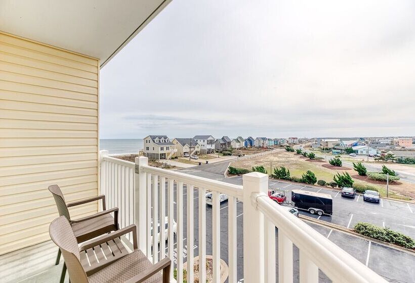 חדר סטנדרט מיטה זוגית בצד עם נוף לים, Hilton Garden Inn Outer Banks/kitty Hawk