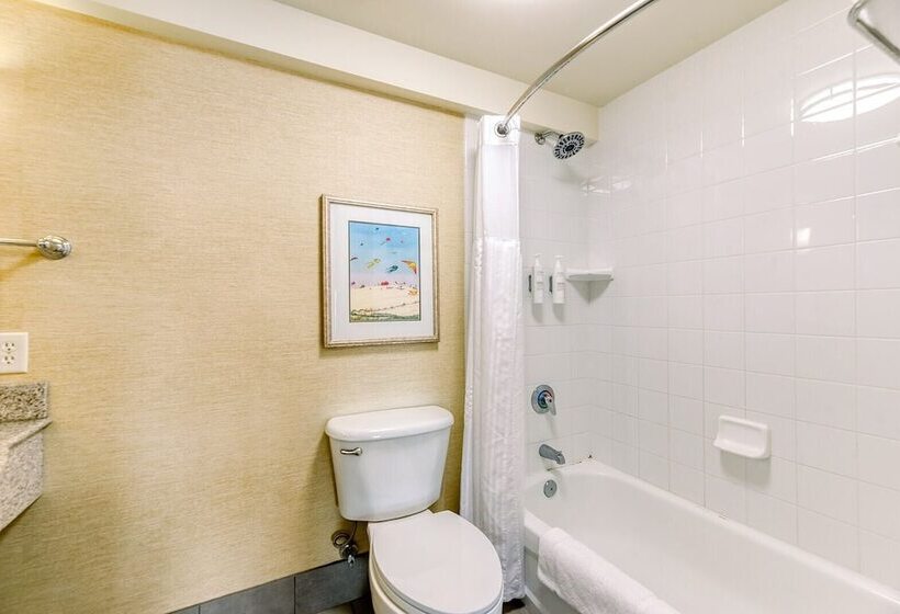 חדר סטנדרט מיטה זוגית נוף לים, Hilton Garden Inn Outer Banks/kitty Hawk