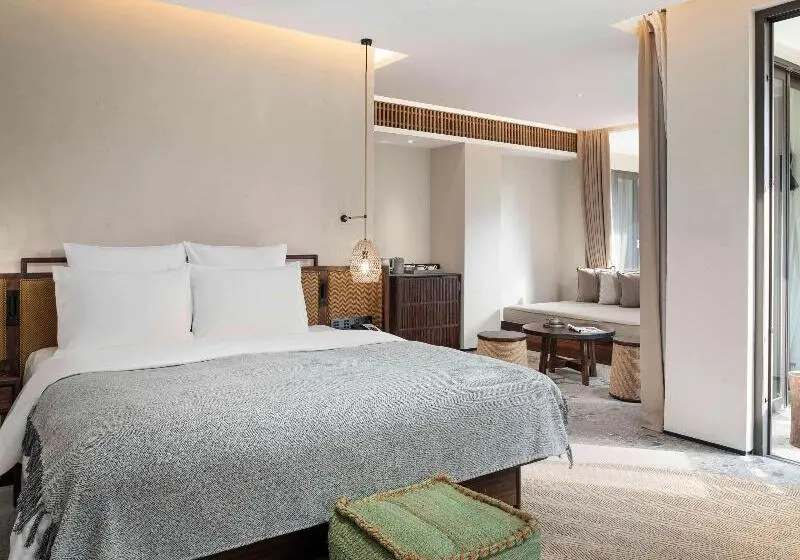キングサイズベッドのエクゼクティブルーム, Dongfengyun Hotel Mi Le Mgallery