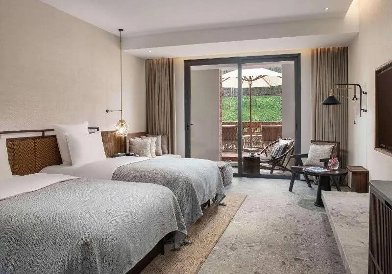 キングサイズベッドのエクゼクティブルーム, Dongfengyun Hotel Mi Le Mgallery