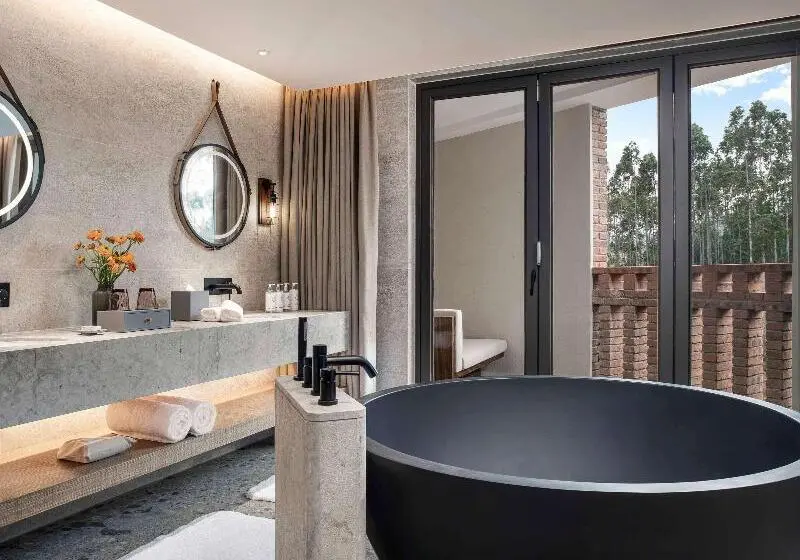 キングサイズベッドのエクゼクティブルーム, Dongfengyun Hotel Mi Le Mgallery