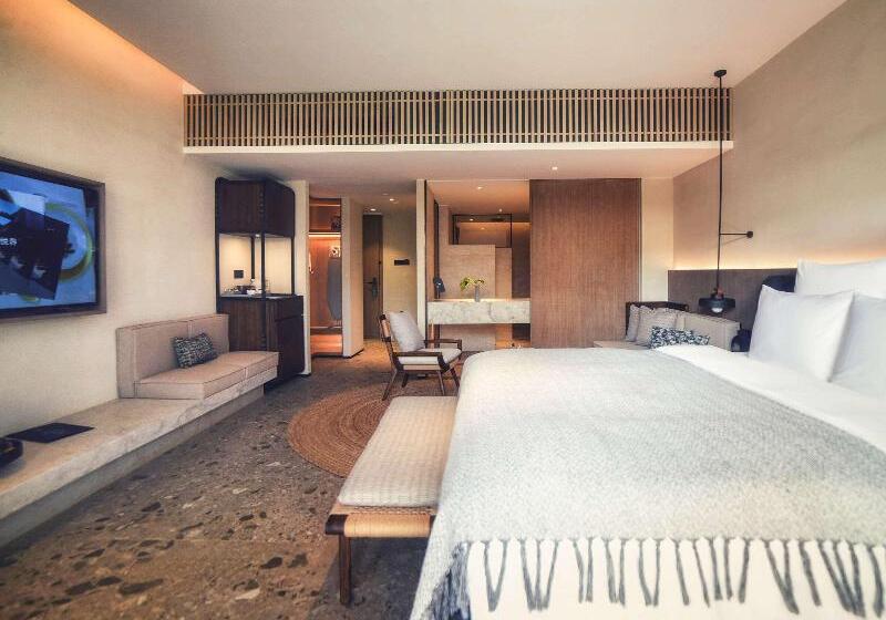 غرفة ديلوكس مزودة بشرفة, Dongfengyun Hotel Mi Le Mgallery