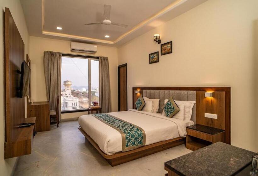 Quarto Deluxe Cama King, Rabbit Ratnam  By Udaipur Hotels