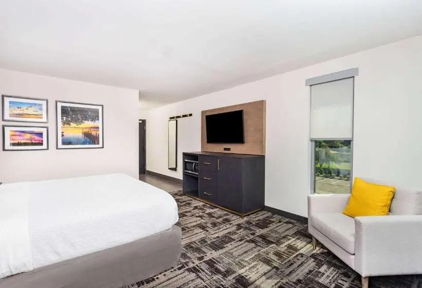 Standard-invahuone King-vuode, Laquinta Suites By Wyndham South Bend Notre Dame Area