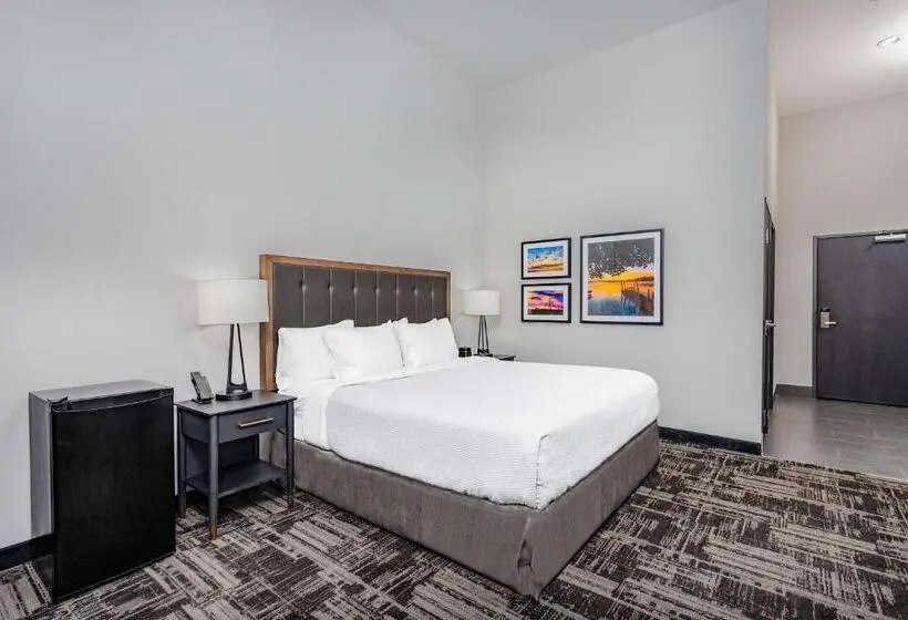 Standard-invahuone King-vuode, Laquinta Suites By Wyndham South Bend Notre Dame Area