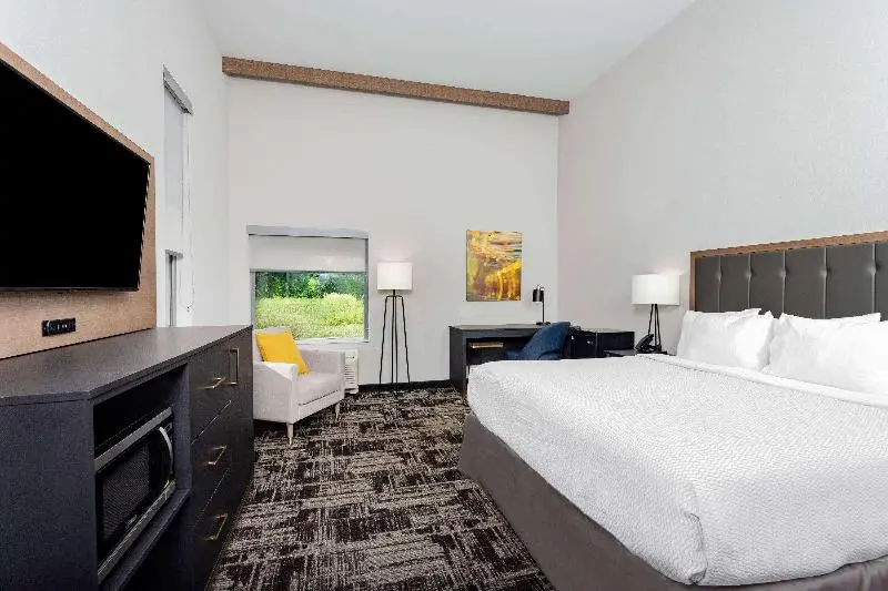 Deluxe-huone King-vuode, Laquinta Suites By Wyndham South Bend Notre Dame Area