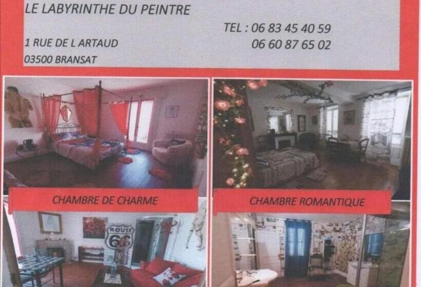 חדר דלוקס, Chambres D Hôtes Le Labyrinthe Du Peintre