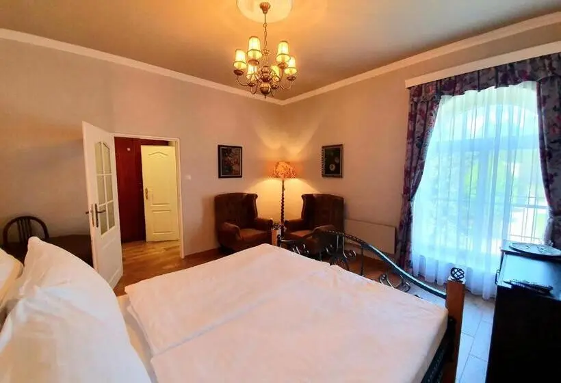 キングサイズベッドのスタンダードルーム, Lesní Hotel Peršlák
