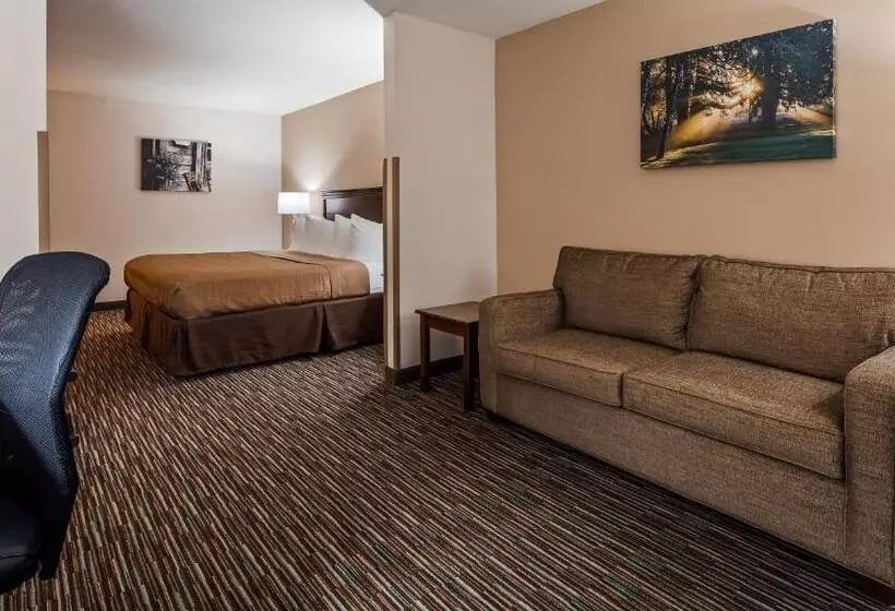 キングサイズベッドのスイートルーム, Best Western Brookfield