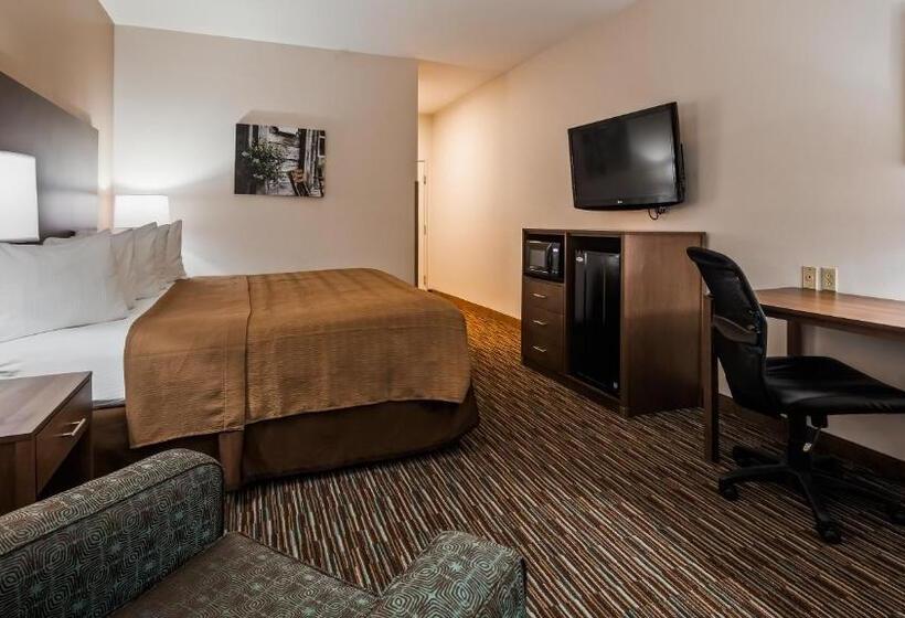 장애인을 위한 킹사이즈 침대 스탠다드 룸, Best Western Brookfield